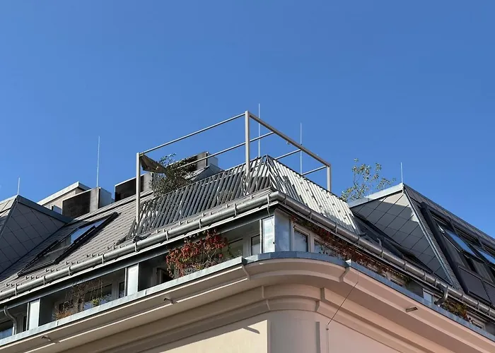 New Charming Rooftop With Terrace Apartment Vienna