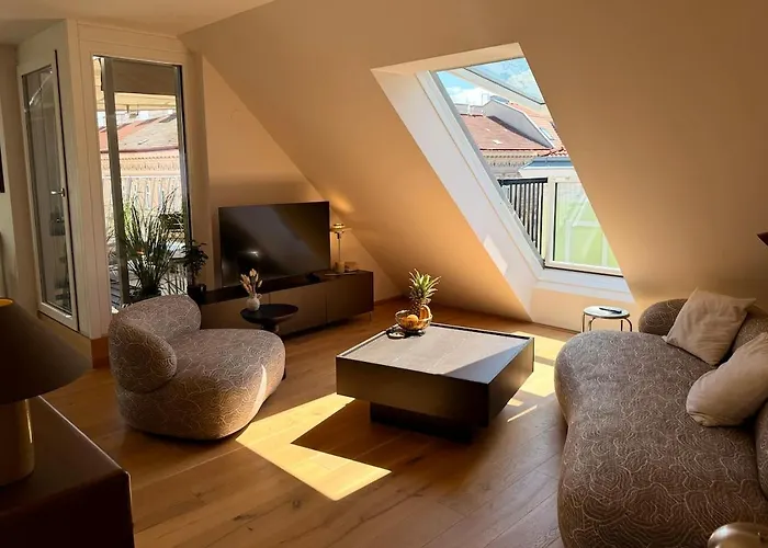 New Charming Rooftop With Terrace Apartment Vienna
